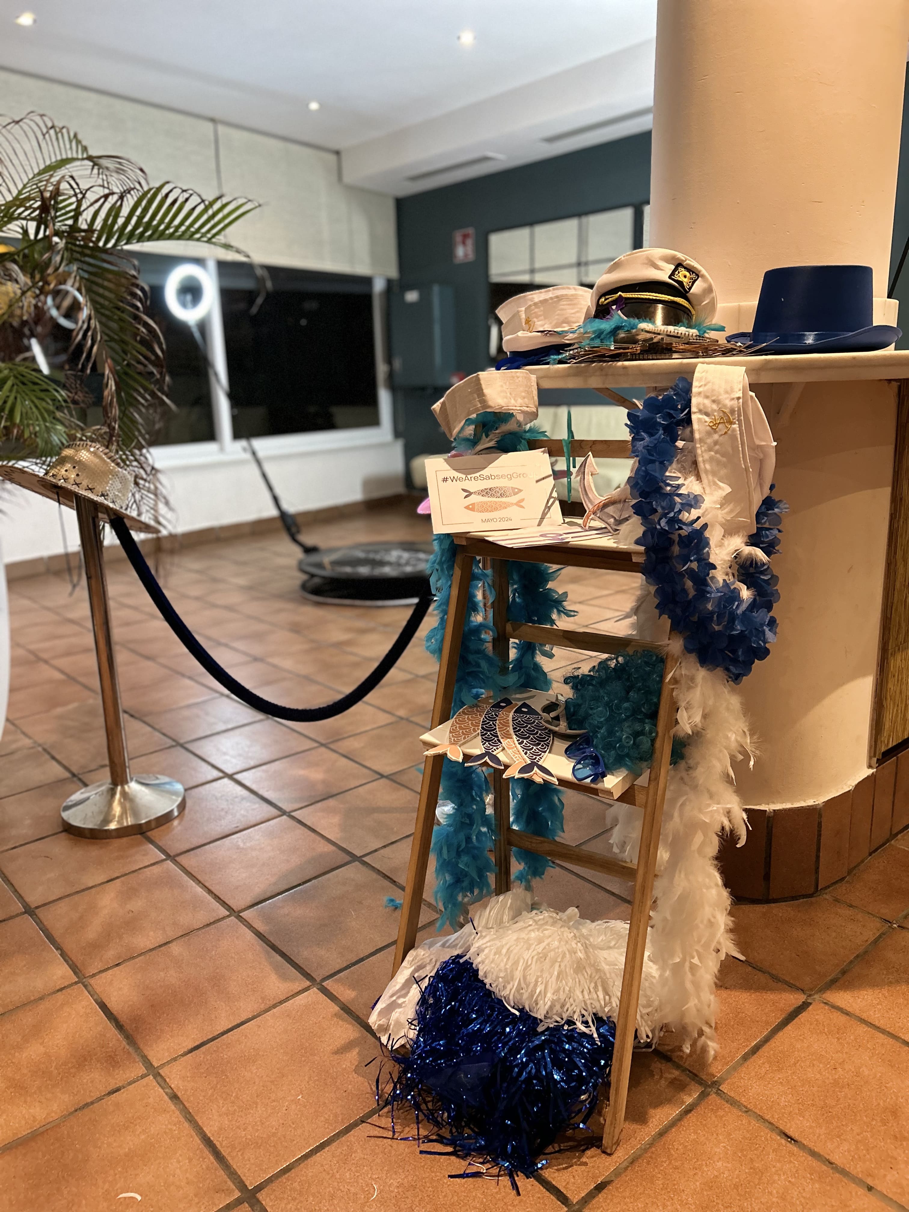 Grupo de compañeros en evento