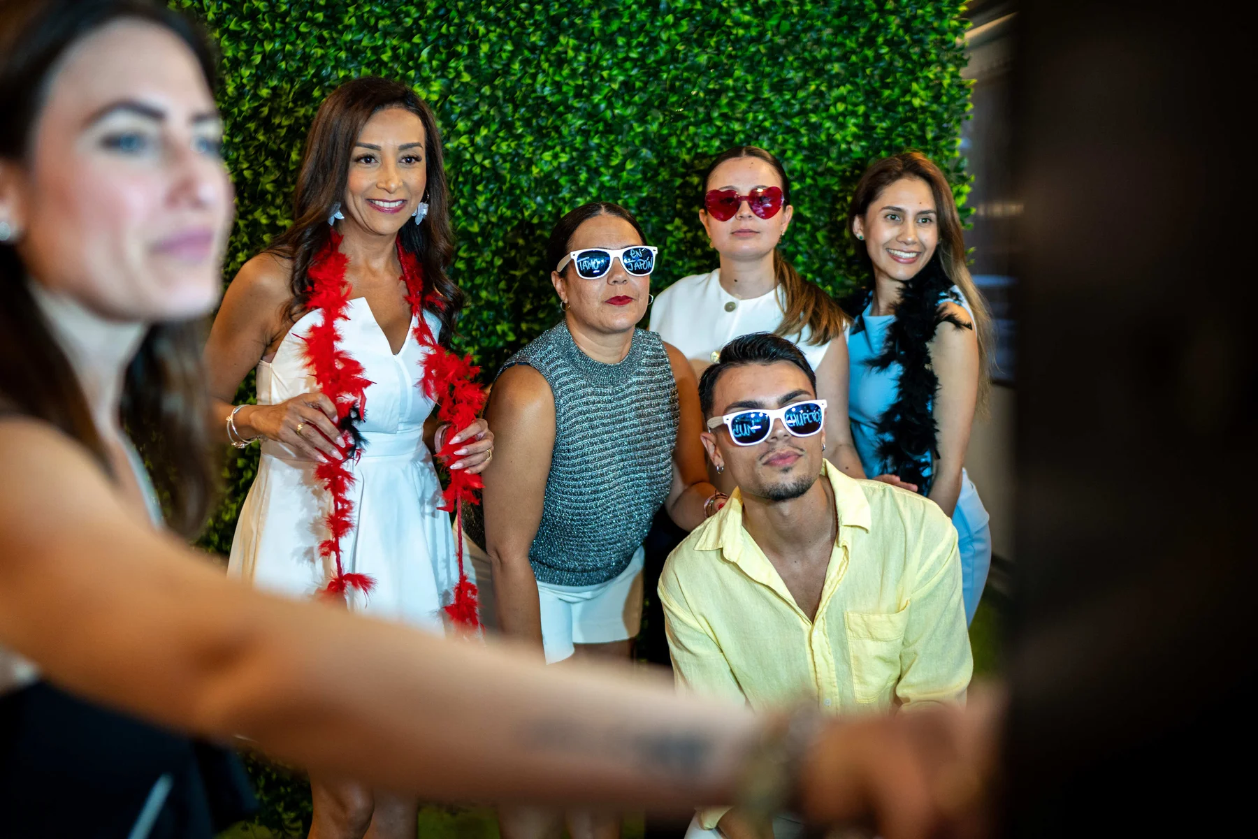 Fotomatón en boda de noche