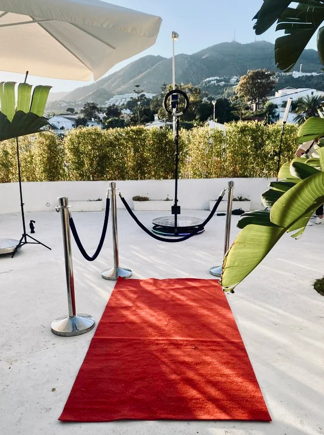 Plataforma 360 en boda