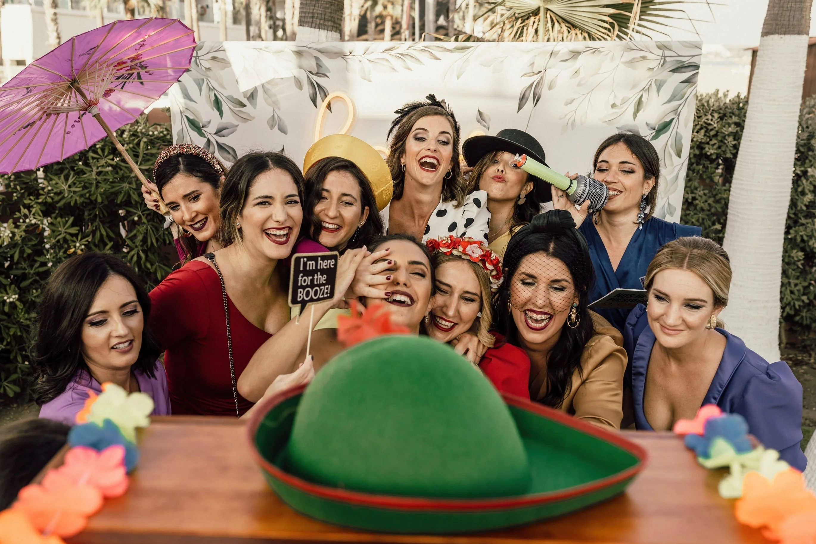 Fotomatón con neones