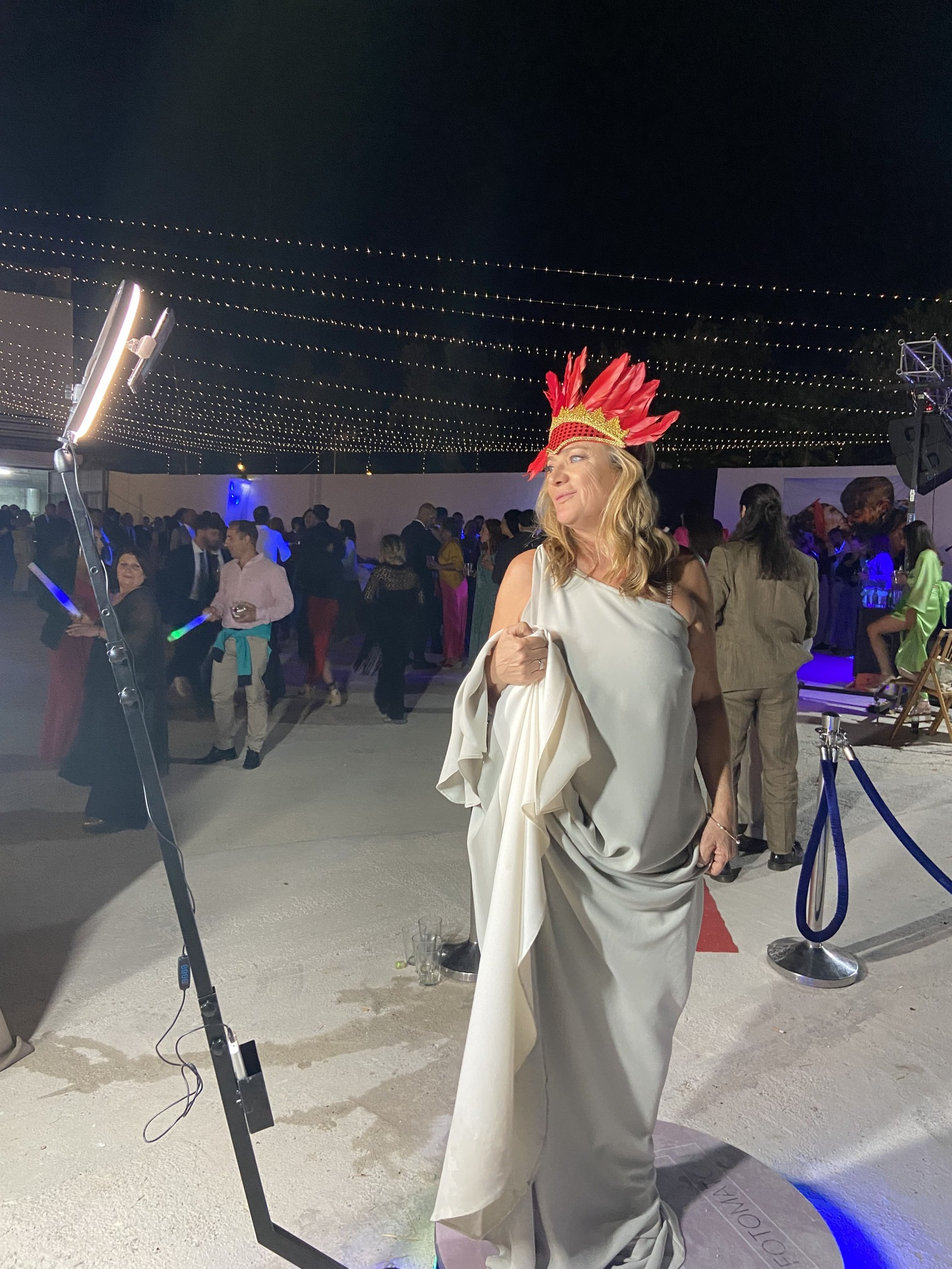 Diversión en plataforma giratoria