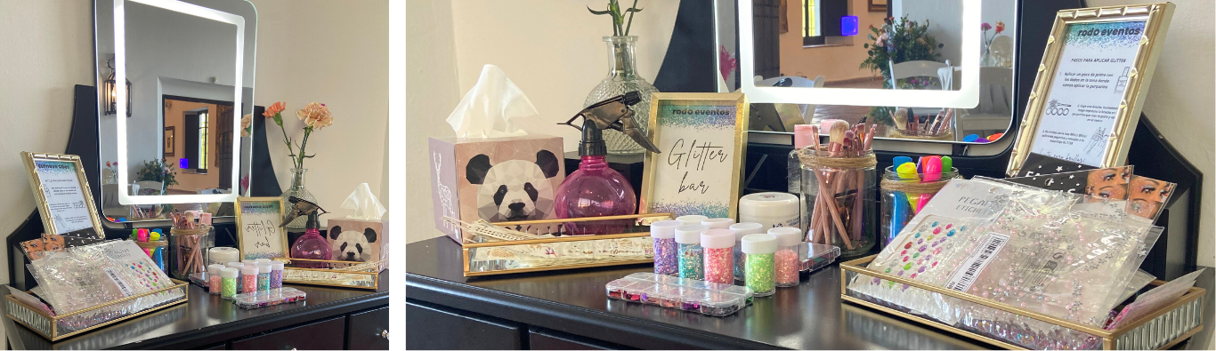 Servicio de Glitter Bar