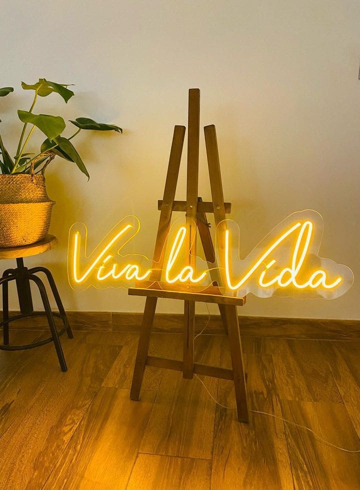 Neón Viva la vida