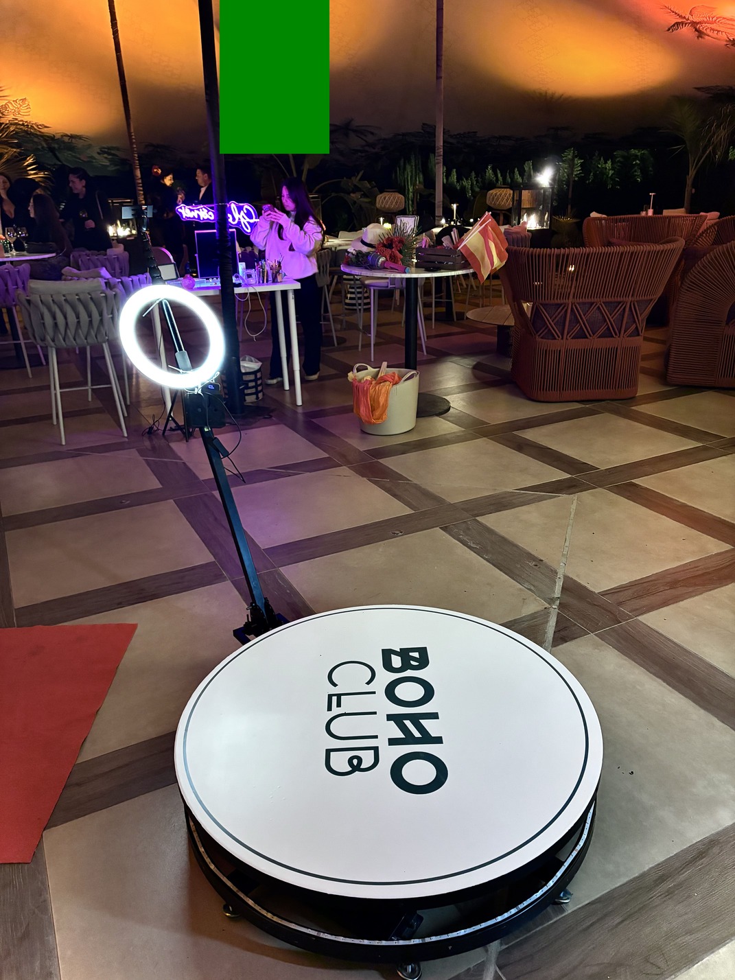 Fotomatón en fiesta de empresa